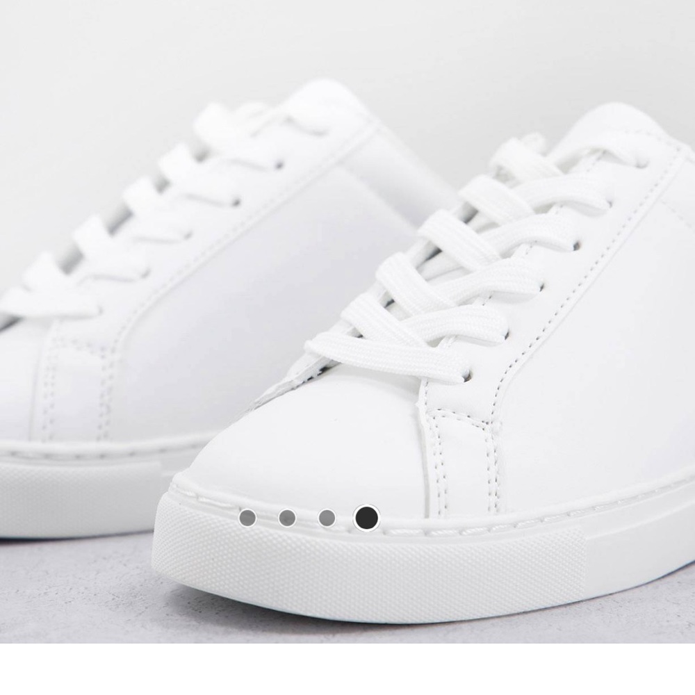 White Asos sneakers